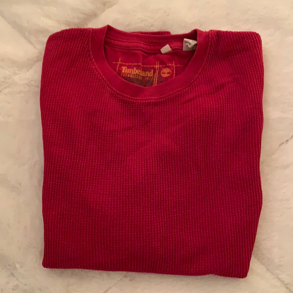 Timberland Long sleeve waffle top